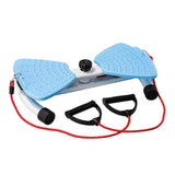 (Blue) Core Workouts Waist Twist Board Machine Nonslip Waist Twisting Stepper Waist Twisting Fitness Tool Easy to Use  Blue