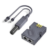 150W PoE Injector Splitter Injector 150W GigE Passive Power Over Ethernet Networking Adapter for Dishy Mini Accessories