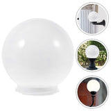 Wall Lamp Globe Lampshade Replacement Post Light Lampshade for Outdoor Yard Garden