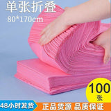 100pcs Massage Table Sheets Spa Disposable Massage Bed Sheets Breathable Non-Woven Fabric For Eyelash Beauty Salon Wax Tattoo And Treatment Table Cove