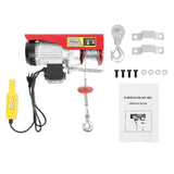 300/600kg Electric Hoist Winch Remote Control Cable Lifting Crane