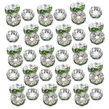 (green diamond) 2000Piece Set Colorful Spacer Beads Beadable Pen Accessories Large Hole Beads for Handmade Jewelry and Pen Crafts