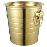 1PC 3L Stainless Steel Ice Bucket Thick Tiger Head Ice Bucket Party Ice Bucket
