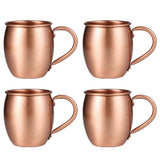 530ML  Pure Copper Mug Mug Drum Cup Cocktail Cup, B