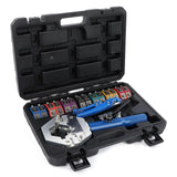Handheld Hydraulic A/C Hose Crimper Kit Portable Manual Auto Air Conditioning Hose Fittings Crimping