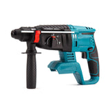 Heavy Duty Brushless Electric Hammer Drill Multifunctional Rotary Cordless Rechargeable Power Tool Electric Hammer Drill