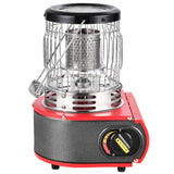 Outdoor Camp Stove Camp Tent Heaters Adjustable Portable Heaters Gas Burners Windproof Gas Burners Tent Stove Heaters  Red