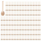 100 Pack Of Mini 3 Inch Wood Honey Dipper Sticks