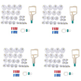 24Pcs Biomagnetic Vacuum Cupping Home Cupping Therapy Set Body Relax
