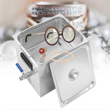 10L Stainless Steel Ultrasonic Cleaner with Digital LED Timer Heater for Jewelry GlassesEU 200-240V