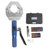 AC Hose Crimper Kit Manual Aluminium Alloy Handheld Hydraulic Hose Crimping Tool for Vehivles