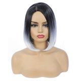 Fashion Wig Hair Middle Parted Ladies Wig Head Covering,I