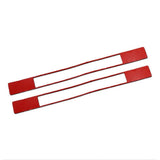 For 15Door Sill Kick Scuff Plate Protector Trim, Red