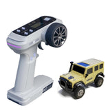LDARC X43 Crawler RC Car  Mini 1/43 4WD Climbing Vehicle Toy Desktop off Roader Multi-Speed, Light Controllable