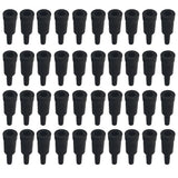 40PCS Cassette Gas Tank Adapters TorchGas Nozzle Connector, Black