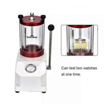 (Reddish white) Watch Waterproof Tester Tool Water Resistant Case Resistance Pressure Tester