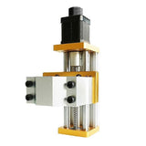 CNC Aluminum Sliding Table Apply Nema17/23 42BYG/57 Stepper Apply 45mm Spindle Fixture T8 Copper Anti-Backlash Nut js