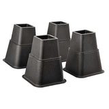 8Pcs Adjustable Bed Risers or Furniture Riser to Create an Additional 3 Inches of Storage Desk or Sofa Lift