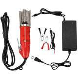 120W Waterproof Electric Fish Scale Scraper Fishing Scalers Clean Easy Fish Stripper Remover Cleaner Tool Charging Adapter,Eu Plug