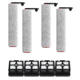 For H12 Pro / H12 Plus / H12 Core Soft Brush Spare Parts Wet Dry Vacuum Cleaner Roller Hepa Filter Accessories