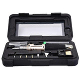 -1115K 10-In-1 Multifunction Gas Soldering Iron Case Set Lighter Set Welding Equipment