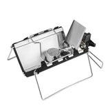 Camping stove, outdoor windproof with high performance, Gas cartridge stove for picnic accessories