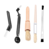 Coffee Brush Set Espresso Brush Kit,Wooden Coffee Grinder Machine