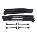 1Pair Car Front Bumper Tow Hook Cover Cap for