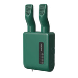 Wall Shoe Dryer, Electric Shoe Dryer, Timing Adhesive, Wall Mounting, Compact Shoe Drying Machine for Boots (CN Plug) (Green)