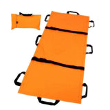 Emergency Stretcher, Household Medical Foldable Soft Stretcher with 8 Handles, Thickened Canvas, Hospital Patient Lifter Transfer Board