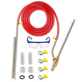 Dustrial Sandblasting Head Parts Wet Dry Tool Kit Pressure Tool Paint Removal Professional Sandblasting Accessories