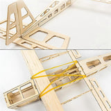 R03 STICK-06 580mm Wingspan Balsa Wood DIY Electric Aircraft Single