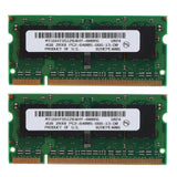 2pcs Ddr2 4gb Laptop Ram 800mhz Pc2 6400 Sodimm 2rx8 200 Pins For Intel Amd Laptop Memory