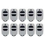 10PCS 2-Key Garage Door Remote Control 433.92MHz Rolling Code for GT4 GTI2 GTI4 Series Handheld Transmitter