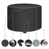 2025 Latest Model SZTXJ 420D Oxford Cloth Outdoor Waterproof Round Furniture