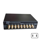 FDIS-8SQ 8-Channel Clock Distributor With SMA 8 Port Frequency Reference Distributor Square Distribution Amplifier