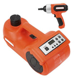 DC12V 5T 3-in-1 Car Electric Floor Jack Hydraulic Lifting Set for Tire Change Replacement155-450/155