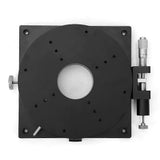 R160 Manual Rotation Stage Rotating Platform Precision Bearing Sliding Tuning Stage 160mm*30mm