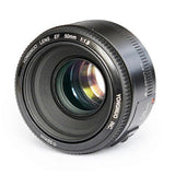 YONGNUO YN50MM F1.8C Auto Focus Lens for Canon EF Mount New Lens(Black)