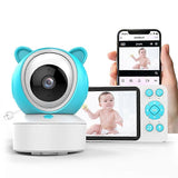 (YE9-C1 (EU Plug) EU Plug) YE9-C1 5 inch Dual Mode 2.4G + 915M Video Night Vision Baby Monitor Security Camera