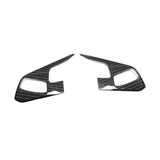 Carbon Fiber Car Steering Wheel Trim Overlay For C8 2lt 3lt Coupe 2020-2023