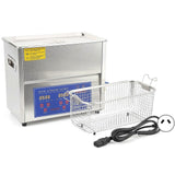 Ultrasonic Cleaner 6L Ultra Sonic Tank Bath Cleaning Heater Timer Digital Display MH031XAU Plug AC200-240V