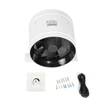 10Inch Attic Gable Dust Fan High Pressure 1065 CFM with Adjustable Speed Controller AC 220~240V