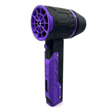 Turbo Jet Fan Car Violent Blower 64mm Brushless Motor 8000mAh Thrust 1000G Industrial Duct Fan Car Cleaner,Black- JP