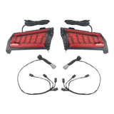Motorcycle Rear Saddlebag LED Turn Signal Lights Brake Lights Marking Light for Goldwing Tour 2018-