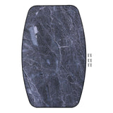 Solid Wood Tabletop Waterproof Removable Tea Table Top for Camper RV Car Yacht Floating Bridge Deck Terrace Cracked Marble