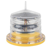Solar Warning Dock Light 360 Degree Lighting High Brightness IP68 Waterproof Dock Barge Beacon Lamp Constant On