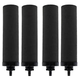 4pcs Berkey Bb92 Activated Carbon Water Filters  Uk Black