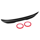Tail Spoiler,Glossy Black Duckbill Trunk Rear Spoiler Trunk Spoiler Versatile Functionality