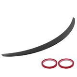 Carbon Fiber Look for AMG Style Trunk Lid Spoiler Fit for Mercedes Benz E-Class C238 Coupe 2017-2020